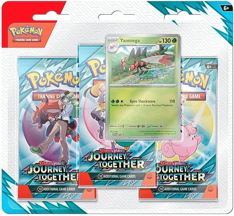 3 Pack Blister Journey Together (Scarlet & Violet) Ingles