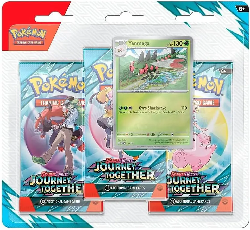 3 Pack Blister Journey Together (Scarlet & Violet) Ingles 1