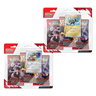 3 Pack Blister Destined Rivals (Scarlet & Violet) Español 3