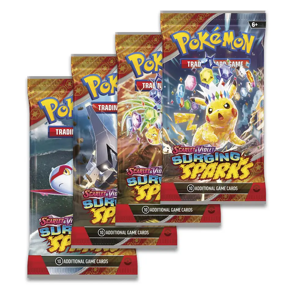  Boosters Sueltos Scarlet & Violet Surging Sparks Ingles 1