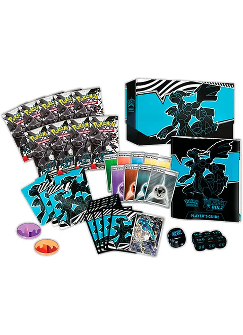 Elite Trainer Box Scarlet & Violet Black Bolt Español