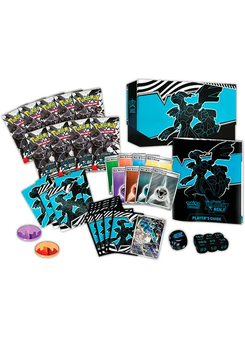 Elite Trainer Box Scarlet & Violet Black Bolt Español 2