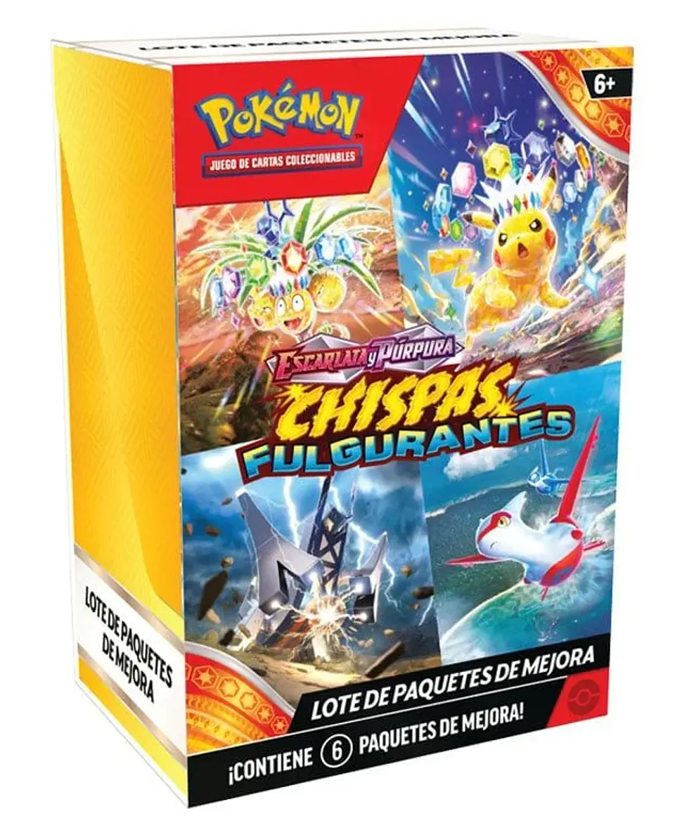 Booster Bundle Scarlet & Violet Surging Sparks Español 1