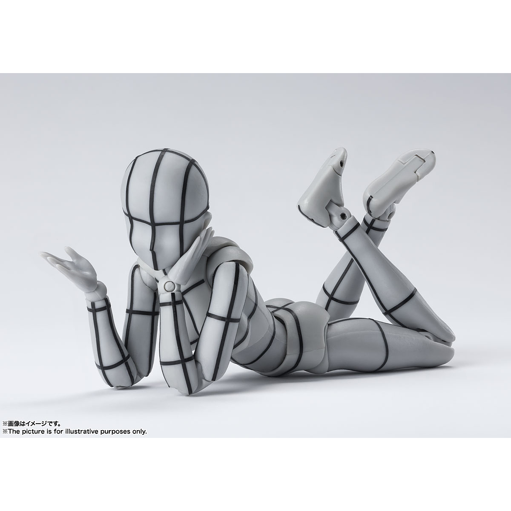 Body Chan -Sports- Edition-Wire Frame- (Gray Color Ver.) 2