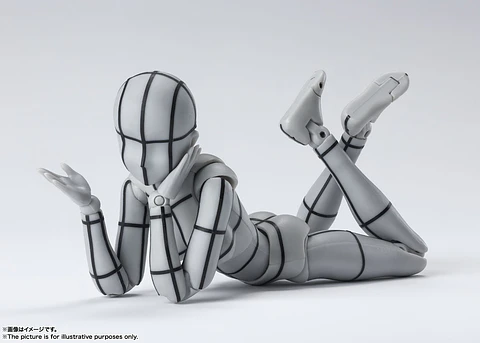 Body Chan -Sports- Edition-Wire Frame- (Gray Color Ver.)