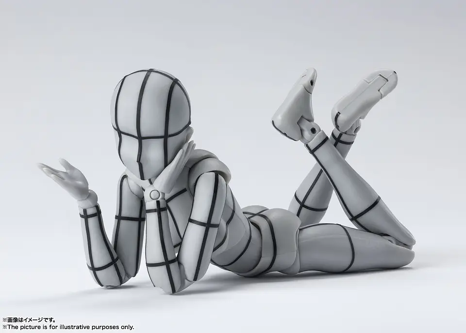 Body Chan -Sports- Edition-Wire Frame- (Gray Color Ver.) 2