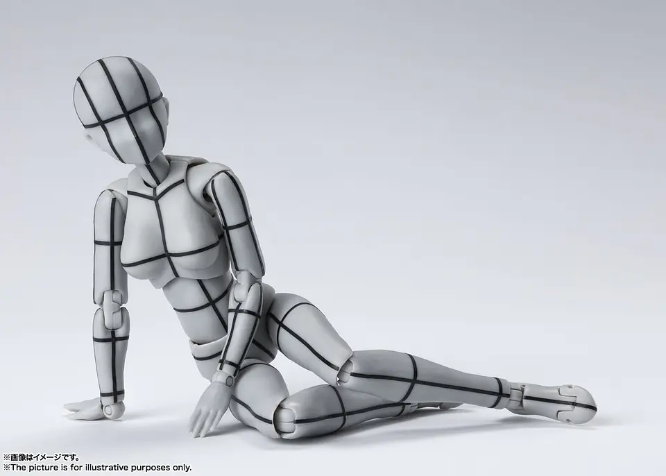 Body Chan -Sports- Edition-Wire Frame- (Gray Color Ver.) 3