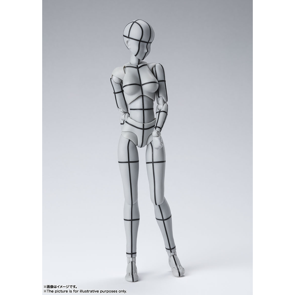 Body Chan -Sports- Edition-Wire Frame- (Gray Color Ver.) 1