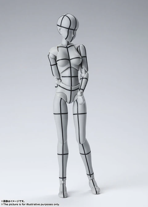 Body Chan -Sports- Edition-Wire Frame- (Gray Color Ver.)