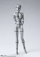 Body Chan -Sports- Edition-Wire Frame- (Gray Color Ver.) - Miniatura 1