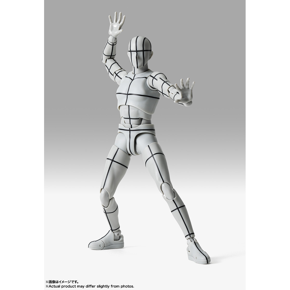 Body-Kun-Sports- Edition-Wire Frame- (Gray Color Ver.) 3