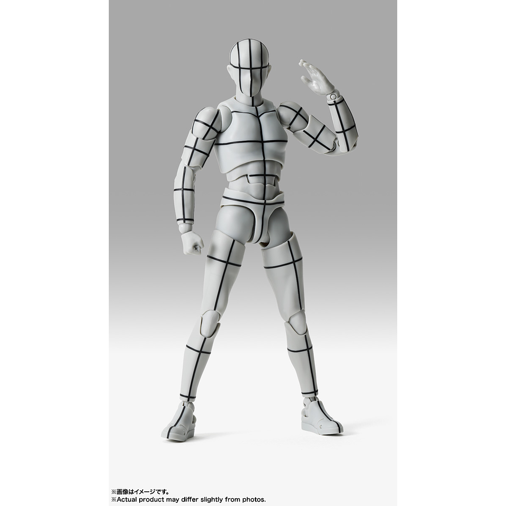 Body-Kun-Sports- Edition-Wire Frame- (Gray Color Ver.) 1