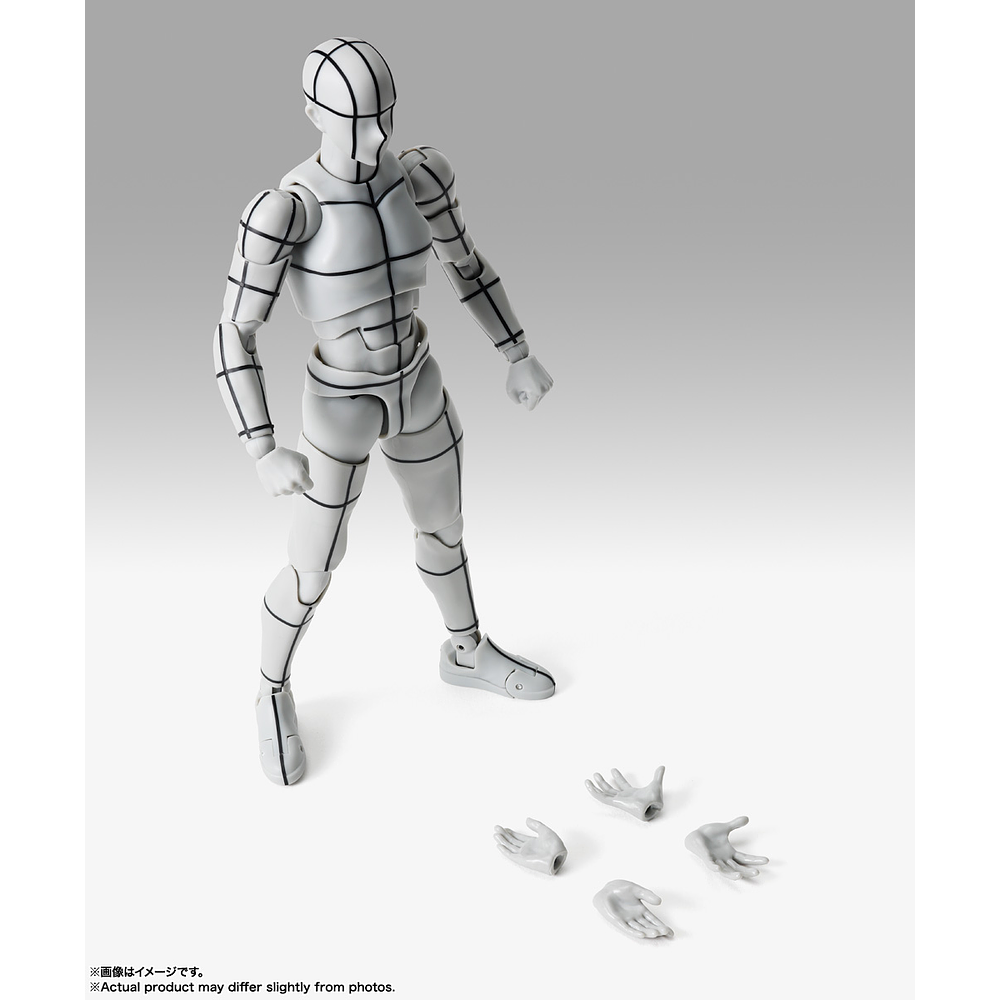 Body-Kun-Sports- Edition-Wire Frame- (Gray Color Ver.) 7