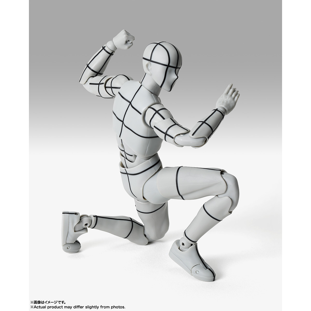 Body-Kun-Sports- Edition-Wire Frame- (Gray Color Ver.) 2