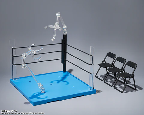 Act Ring Corner (Neutral) & Folding Chair Set For S.H.Figuarts