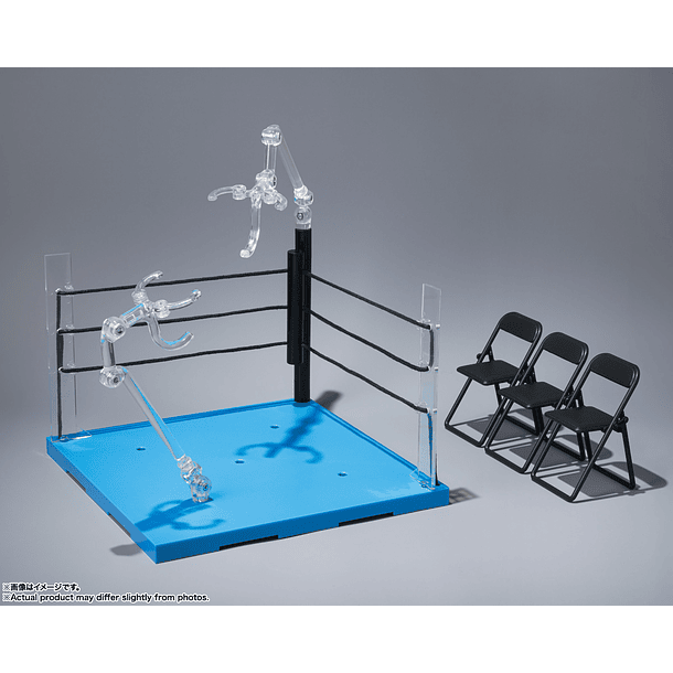 Act Ring Corner (Neutral) & Folding Chair Set For S.H.Figuarts