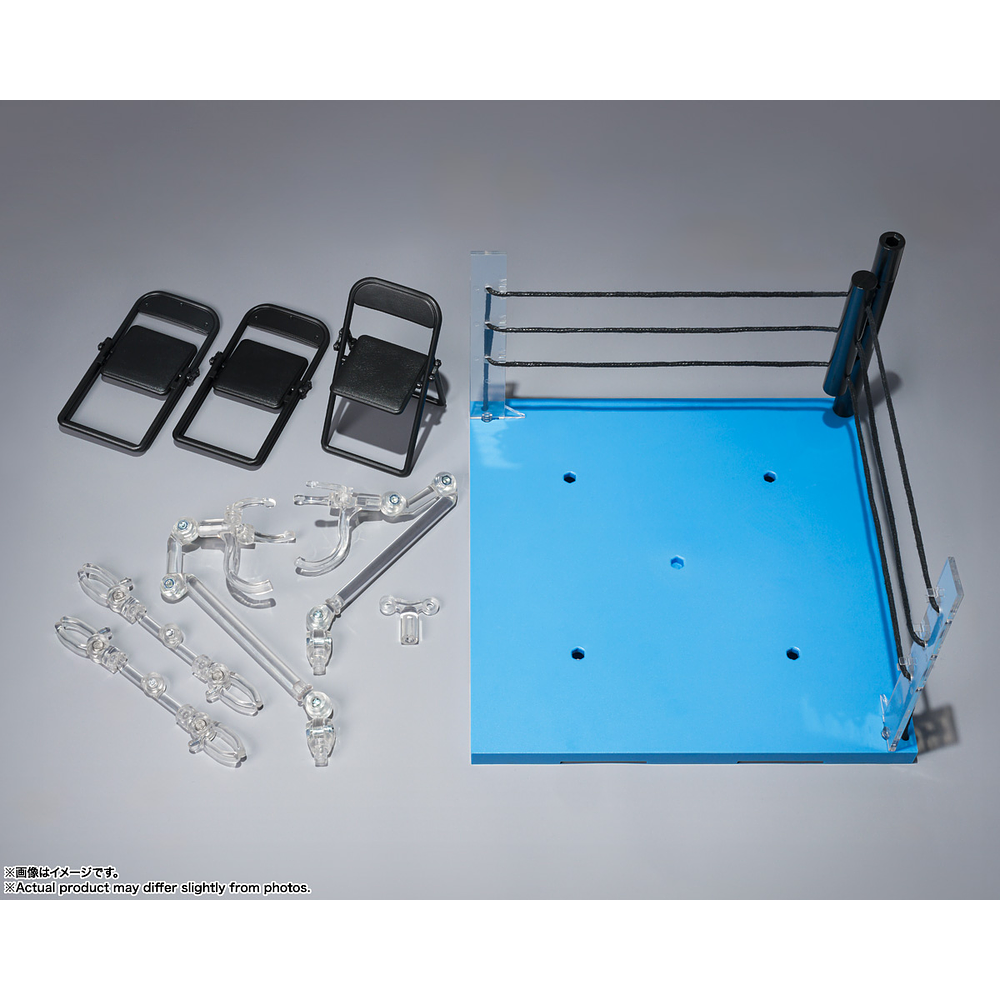 Act Ring Corner (Neutral) & Folding Chair Set For S.H.Figuarts 5