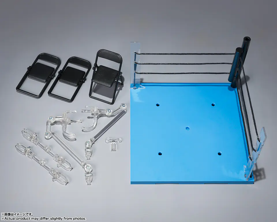 Act Ring Corner (Neutral) & Folding Chair Set For S.H.Figuarts 5