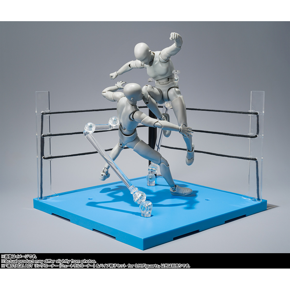 Act Ring Corner (Neutral) & Folding Chair Set For S.H.Figuarts 2