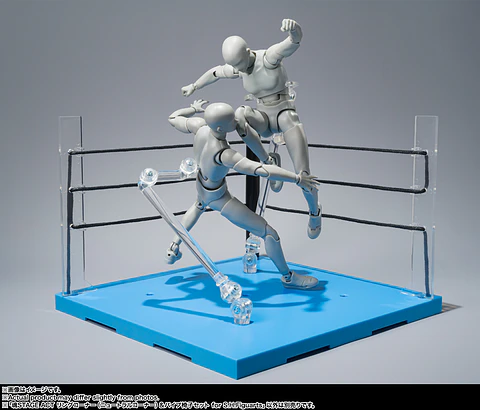 Act Ring Corner (Neutral) & Folding Chair Set For S.H.Figuarts