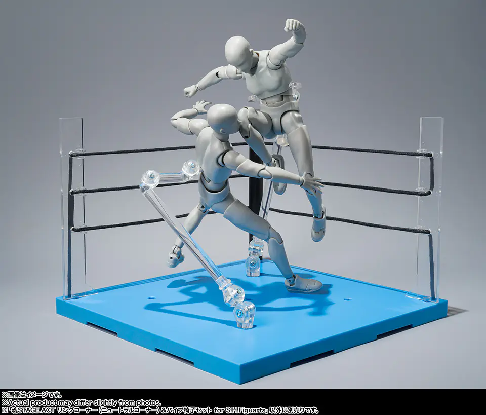 Act Ring Corner (Neutral) & Folding Chair Set For S.H.Figuarts 2