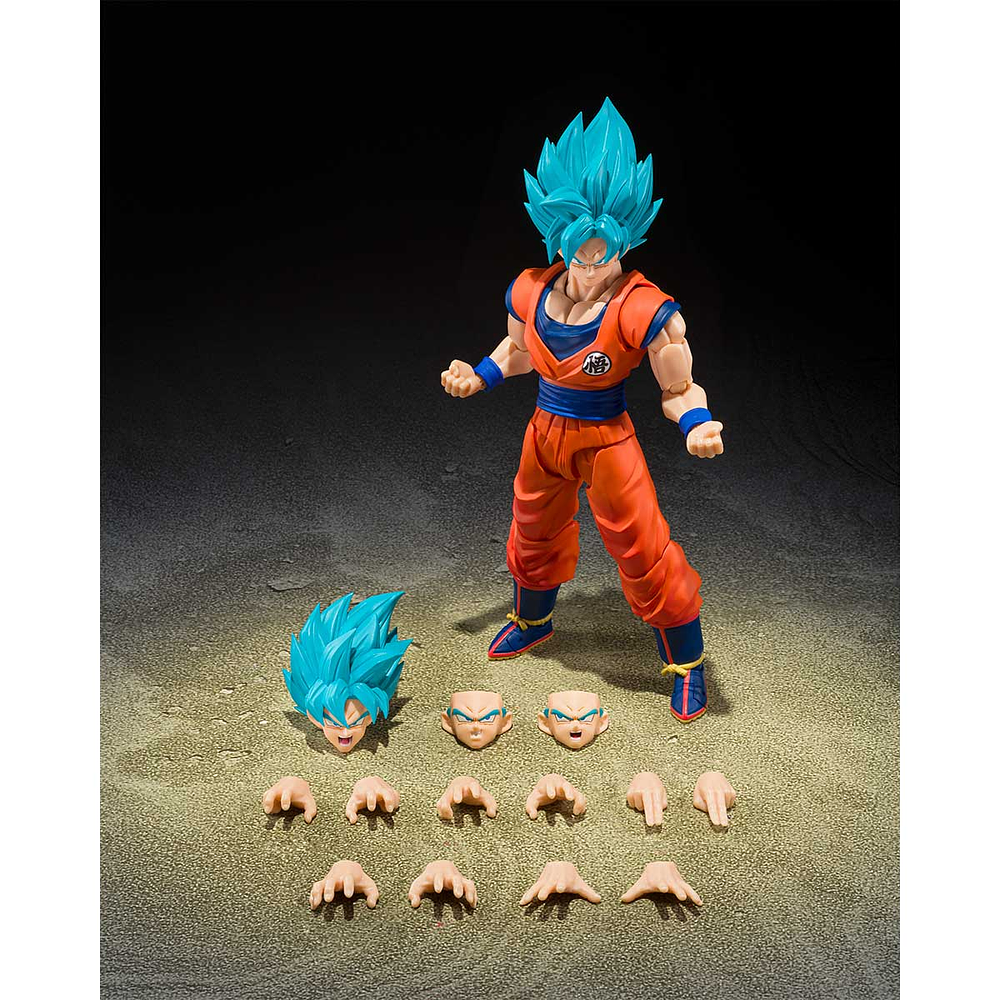 [PREVENTA] Super Saiyan God Super Saiyan Son Goku (Blue Power Transcending Limits) Dragon Ball 4