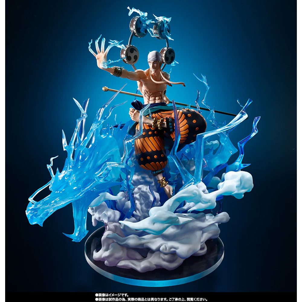 Estatua Extra Battle Enel (Sixty Million Volt Lightning Dragon) One Piece 1