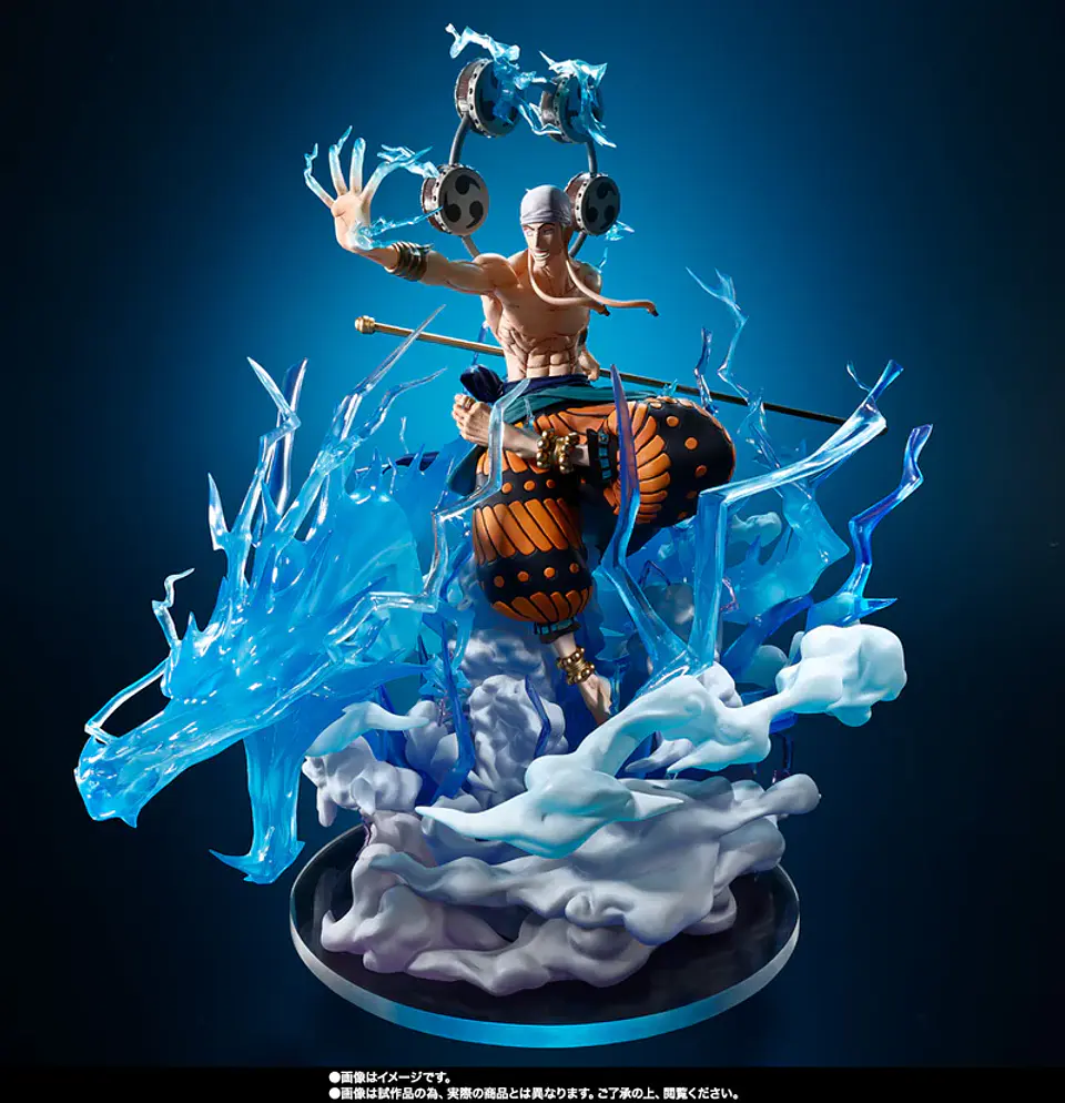 Estatua Extra Battle Enel (Sixty Million Volt Lightning Dragon) One Piece 1