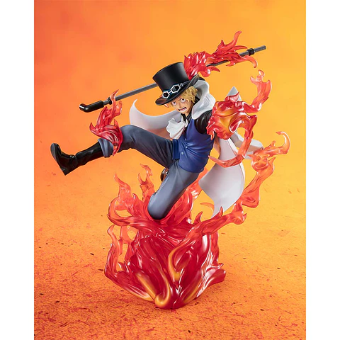 Estatua Extra Battle Sabo (Fire Fist Rook Check) One Piece