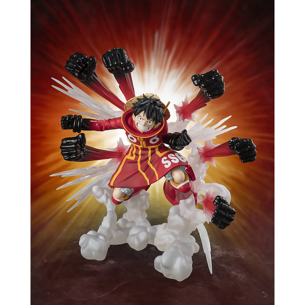 Estatua Extra Battle Monkey D. Luffy (Gum Gum Hawk Gatling) One Piece 1