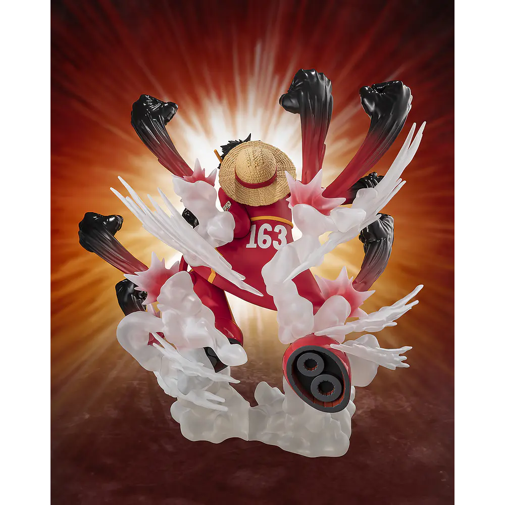 Estatua Extra Battle Monkey D. Luffy (Gum Gum Hawk Gatling) One Piece 4
