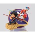Estatua Son Goku & Bulma Dragon Ball 3