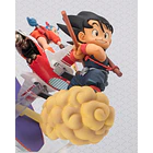 Estatua Son Goku & Bulma Dragon Ball 2