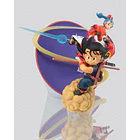 Estatua Son Goku & Bulma Dragon Ball 5