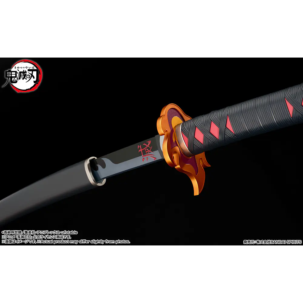Proplica Nichirin Sword (Tanjiro Kamado) Kyojuro Rengoku’S Sword Guard Ver. Demon Slayer 6