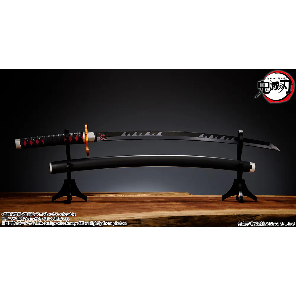 Proplica Nichirin Sword (Tanjiro Kamado) Kyojuro Rengoku’S Sword Guard Ver. Demon Slayer 5