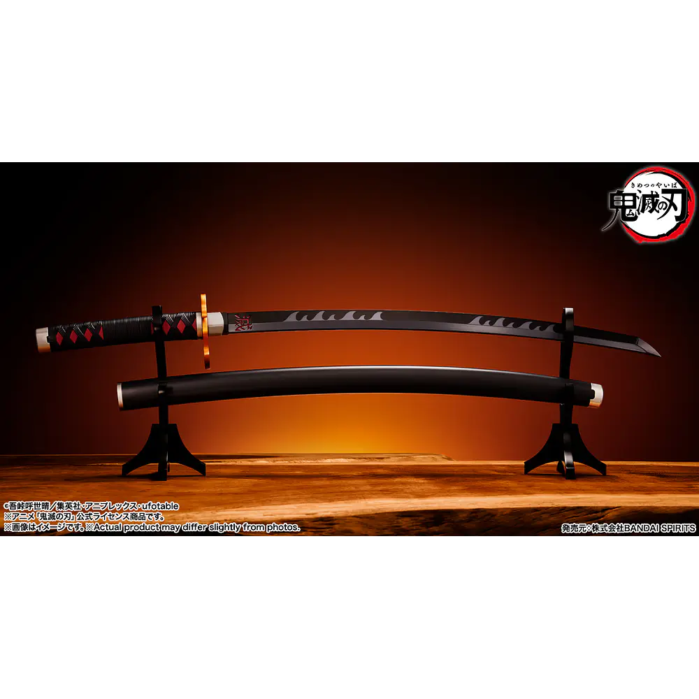Proplica Nichirin Sword (Tanjiro Kamado) Kyojuro Rengoku’S Sword Guard Ver. Demon Slayer 2