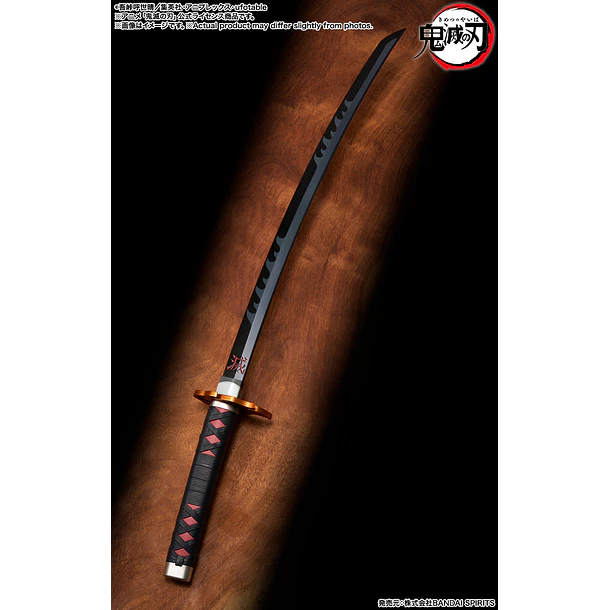 Proplica Nichirin Sword (Tanjiro Kamado) Kyojuro Rengoku’S Sword Guard Ver. Demon Slayer