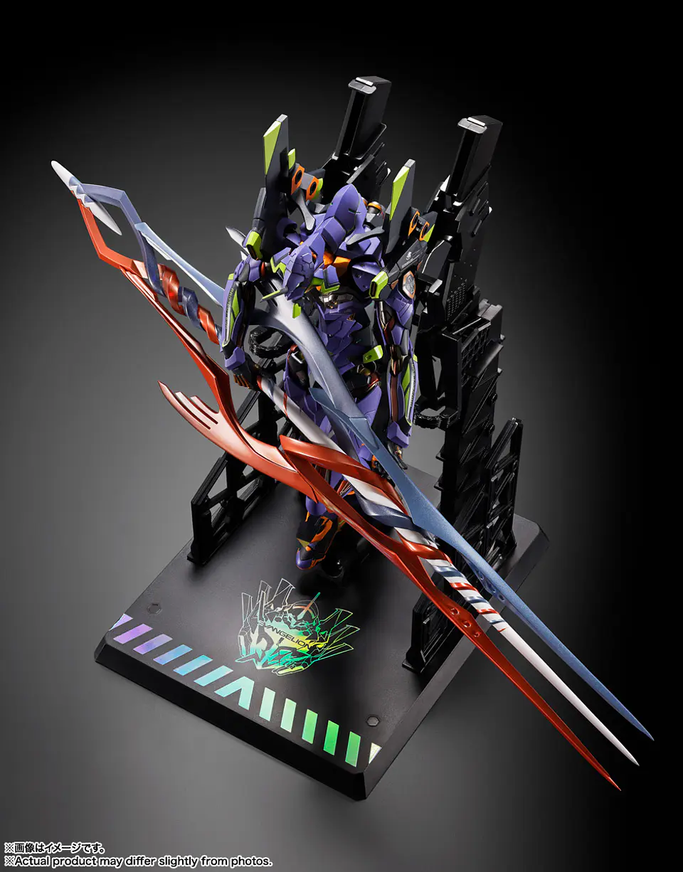 Evangelion Test Type-01 30Th With The Spear Of Gaius Metal Build 17