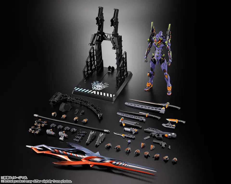 Evangelion Test Type-01 30Th With The Spear Of Gaius Metal Build 18
