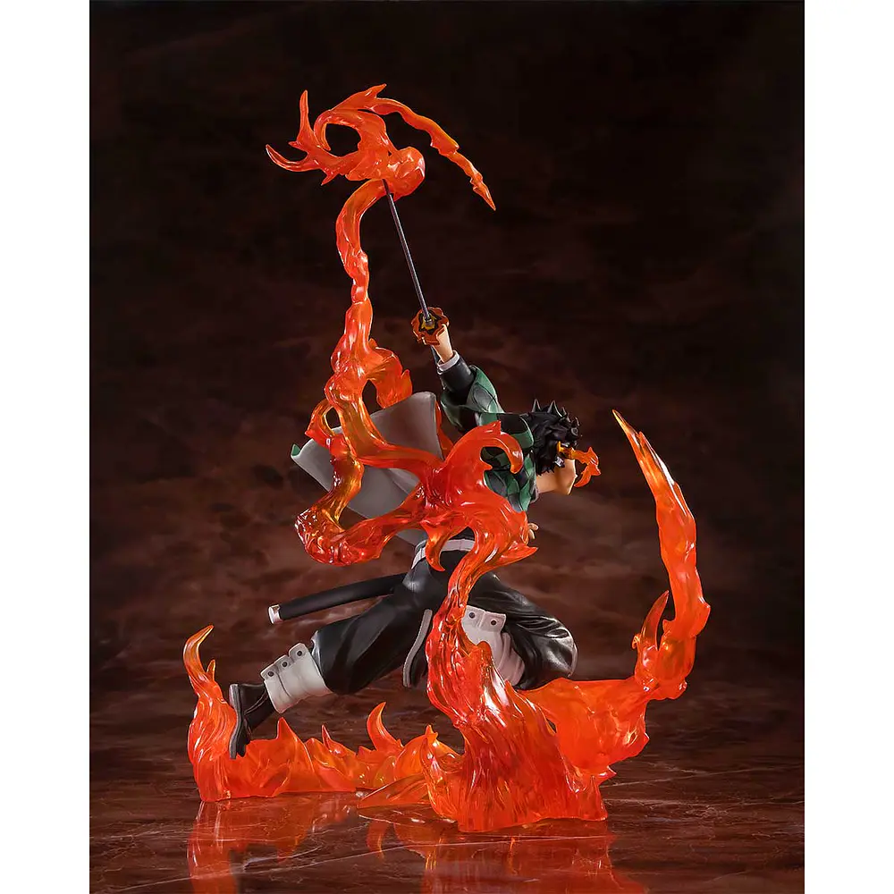 EstatuaTanjiro Kamado (Kyojuro Rengoku'S Sword Guard Ver.) Kimetsu no Yaiba 4
