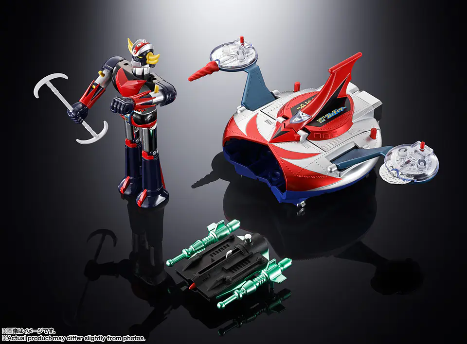 Chogokin Deluxe Grendizer & Ufo Spazer Ufo Robo Grendizer 3