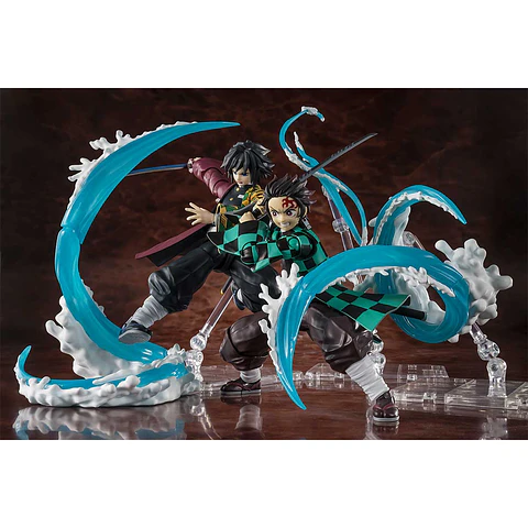 [PREVENTA] Tanjiro Kamado And Giyu Tomioka Water Breathing Effect Set Kimetsu no Yaiba