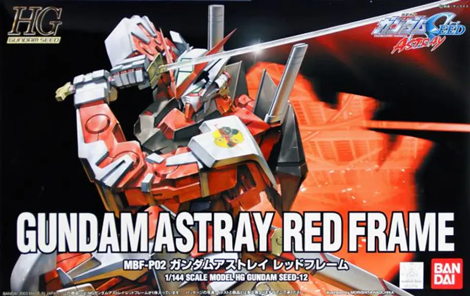 1/144 HG Gundam Astray (Red Frame) Model Kit 2