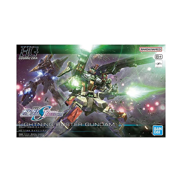 1/144 HG Lightning Buster Gundam Model Kit