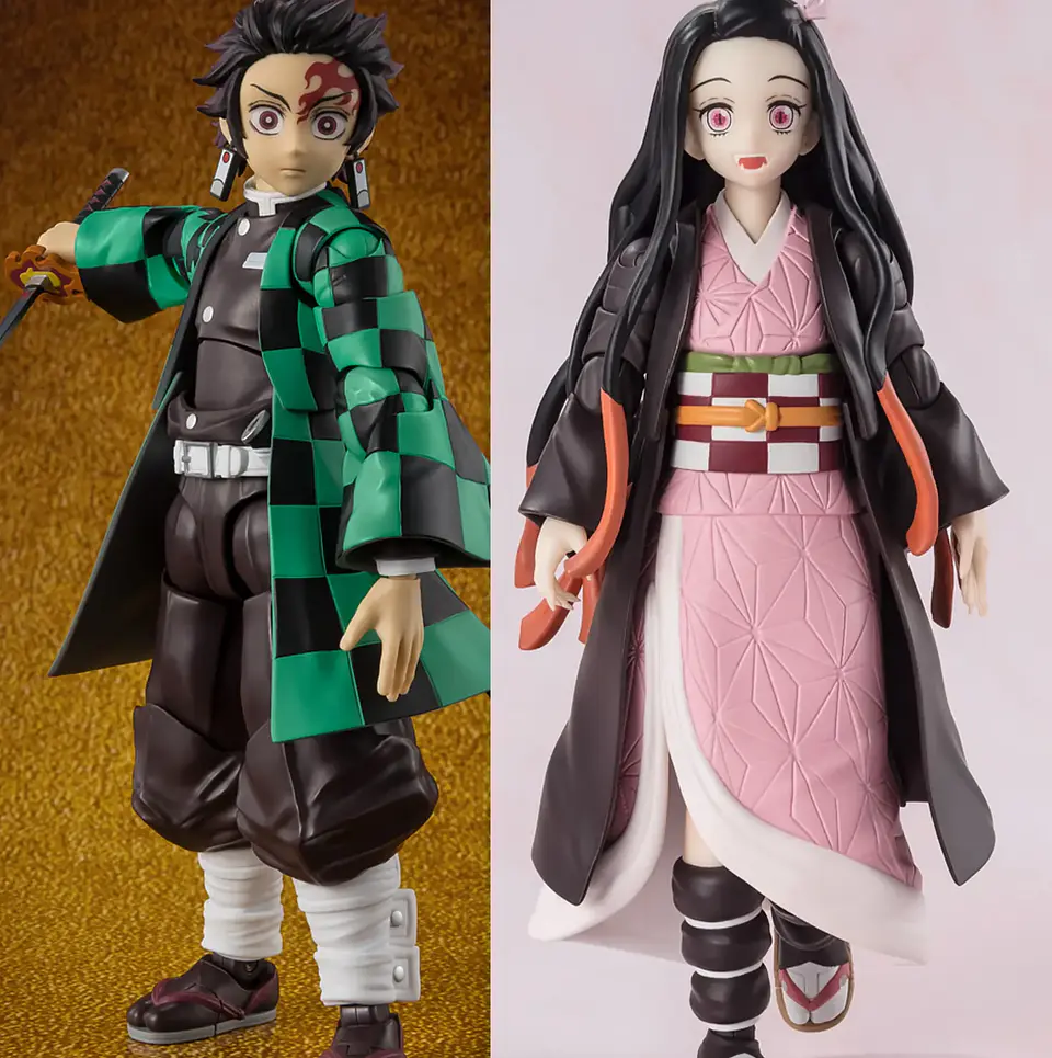 PACK Tanjiro y Nezuko Kimetsu no Yaiba 1