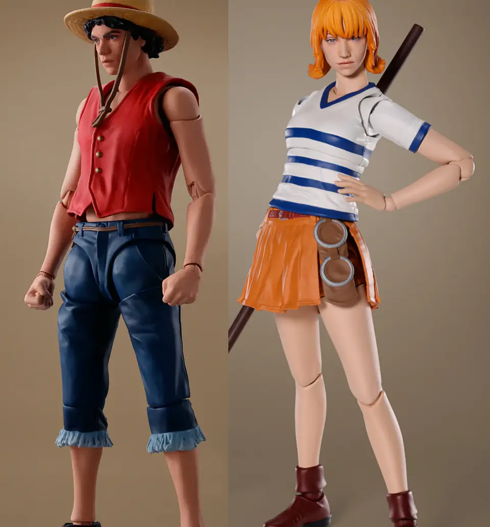 PACK Luffy y Nami (A Netflix Series: One Piece) 1