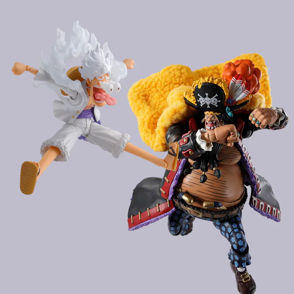 PACK Luffy Gear 5 y Barbanegra 1