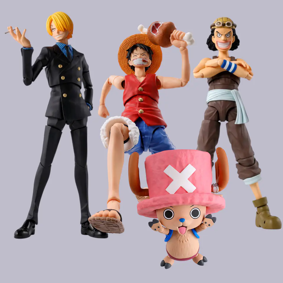 PACK Luffy, Sanji, Ussop y Chopper 1