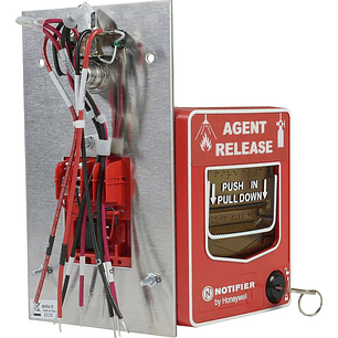 Pulsador de descarga NOTIFIER NBG-12LRA 